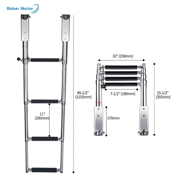 4 Step Over Platform Telescoping Ladder 4 Step Over Platform Telescoping Ladder